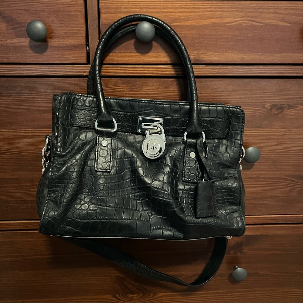 Michael Kors Croc Embossed Bag